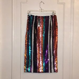 Sequin Skirt